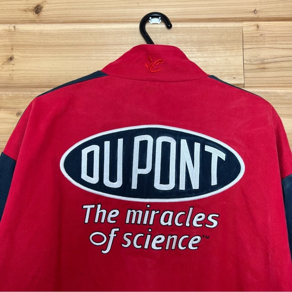 Vintage NASCAR Dupont Racer Jacket - Picture 3 of 4